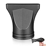PACKOVE Hair Dryer Nozzle Replacement Universal Attachment Flat Plastic Concentrator Blow Dryer Attachment Hair Dryers Accessories for Outer Diameter 4.5 cm to 4.6 cm
