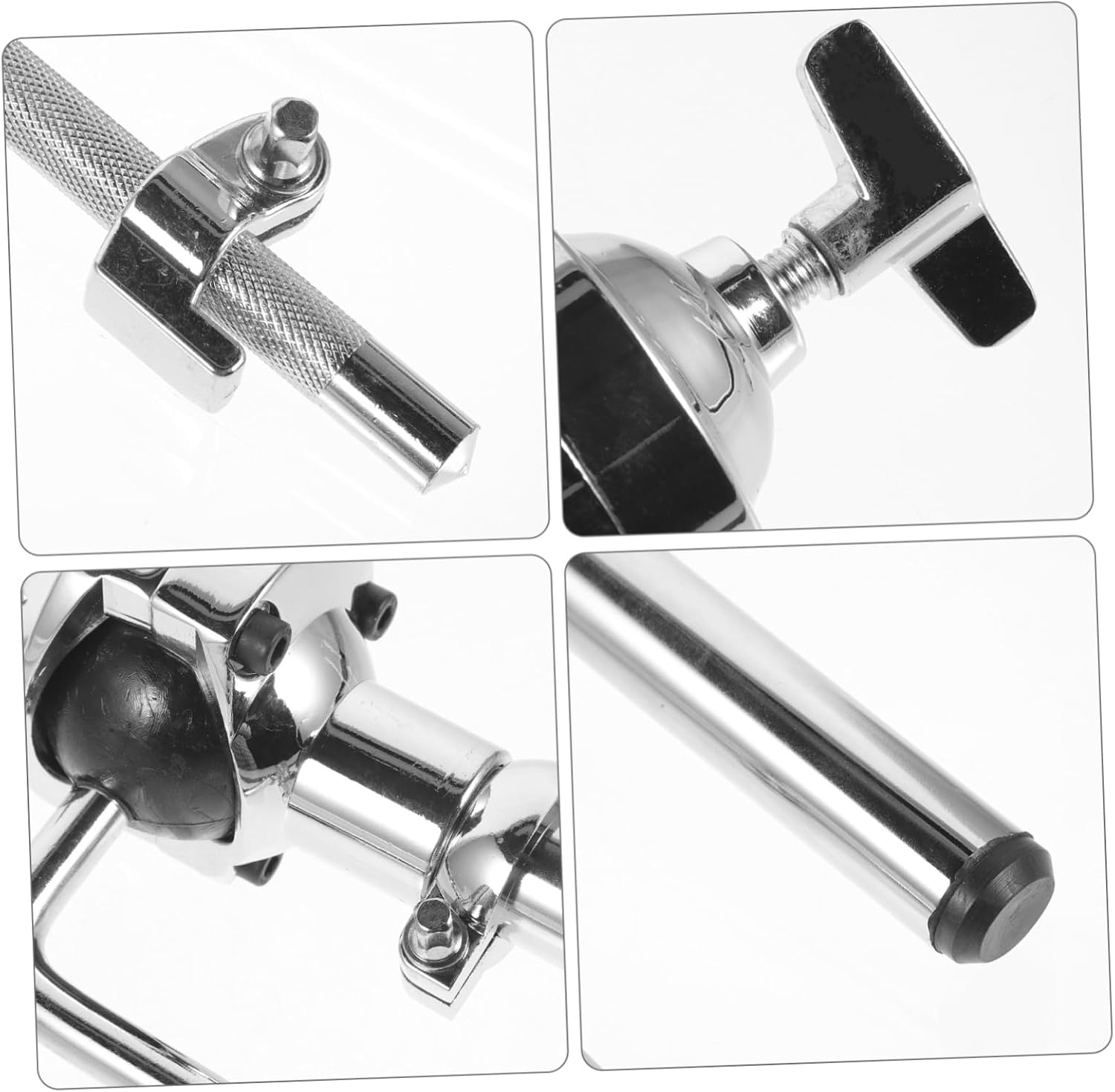 Levemolo Single Arm Tom Stand Drum Leg Mount Bass Drum Tom Mount Bracket Holder