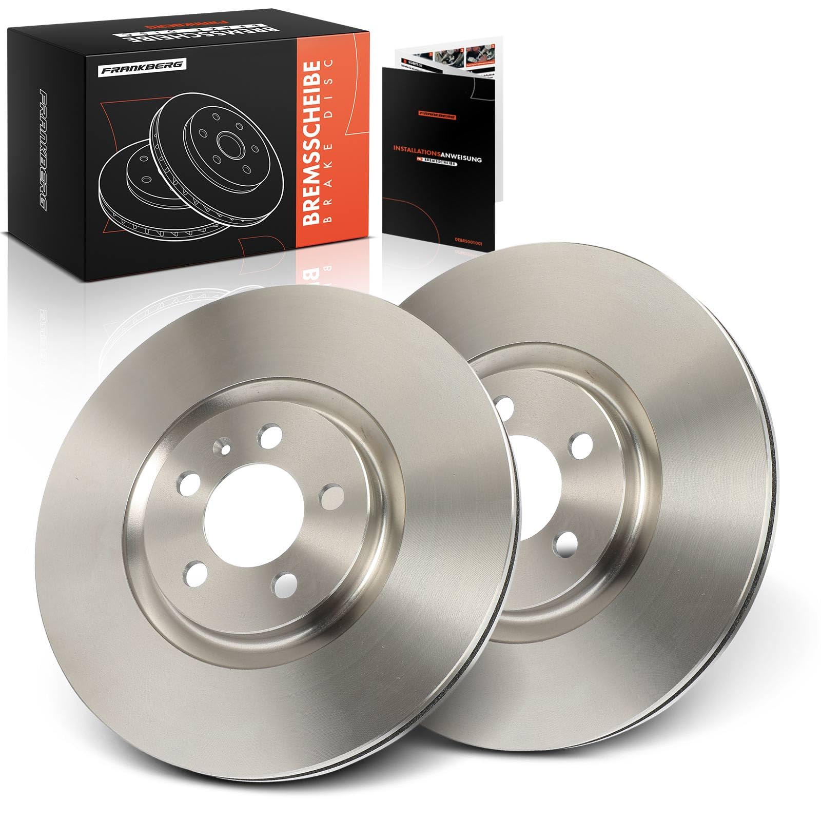 Disques de frein avant Frankberg 310mm pour Polo 9N et Audi A1