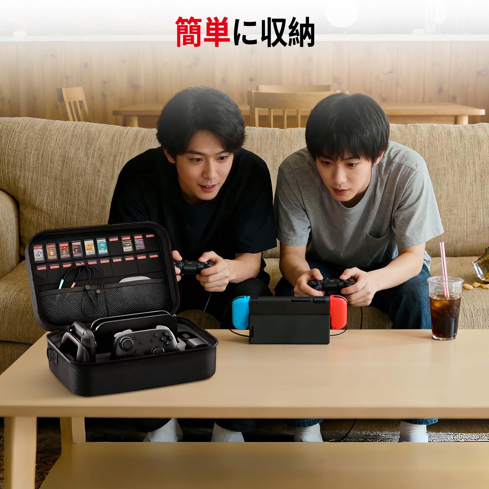 Amazon.co.jp: Switch 2 対応 収納ケース AriKroii ニンテンドー
