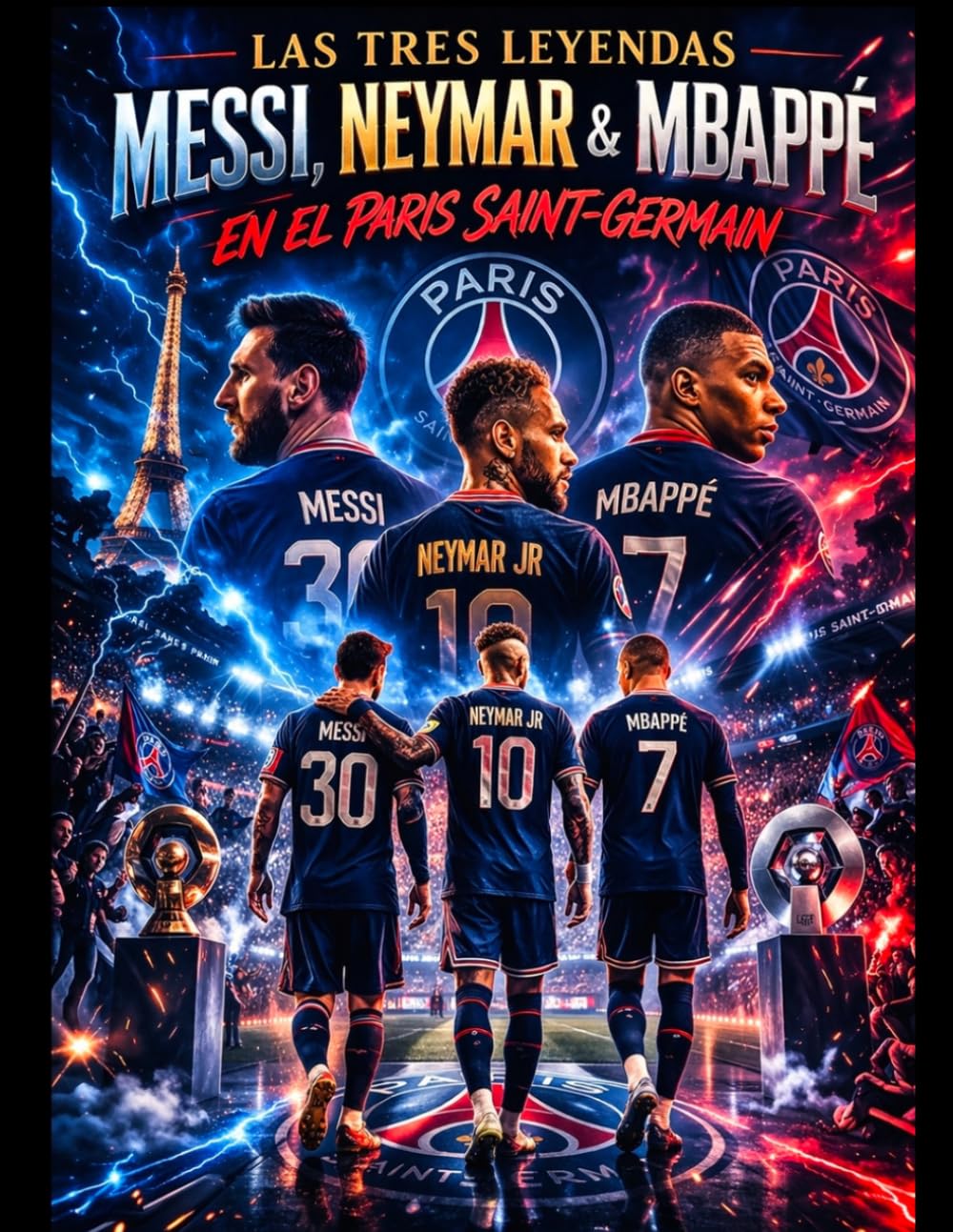 Tres Reyes, Una Corona: El Imperio del PSG: “Talento, ambición y el sueño de la Champions League en la capital francesa.” (Neymar: The last dance)