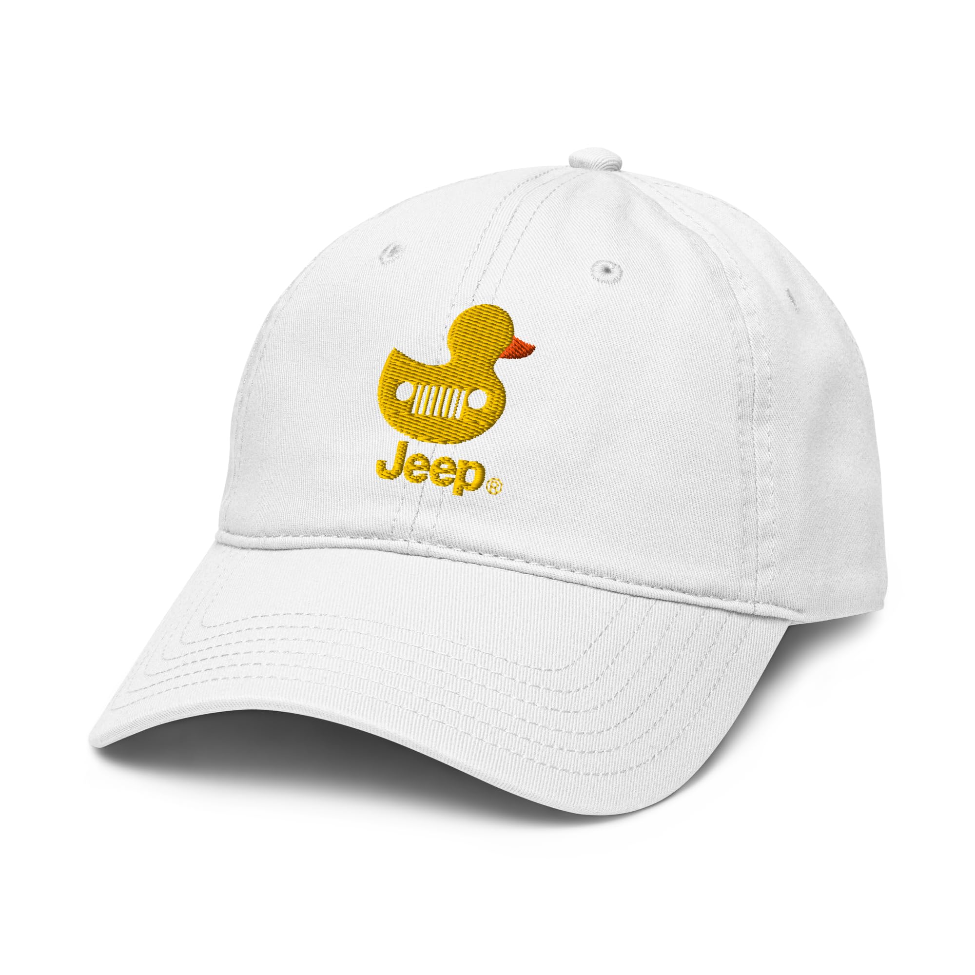 Embroidered Duck Grille Adjustable Baseball Hat