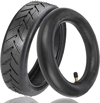 8.5 Inch Scooter Tire, 50/75-6.1 Inner Tube Tire for Gotrax GXL V2 XR Apex XL Rival Hiboy S2 Hover 1 iScooter Electric Scooter Replacement Wheels, 8.5 8 1/2x2 Front Rear Pneumatic Tyre