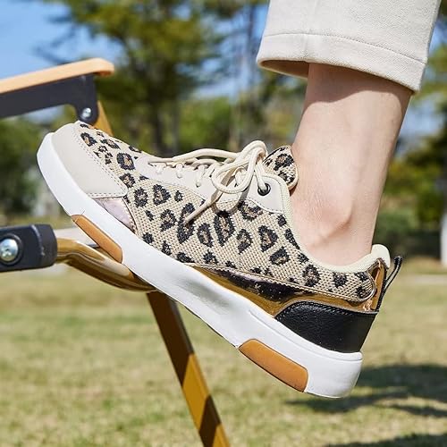 Miniatura 3 de OrthoComfoot Zapatos ortopédicos para caminar para mujer con soporte de arco cómodas zapatillas de deporte de moda para fascitis plantar, zapatillas