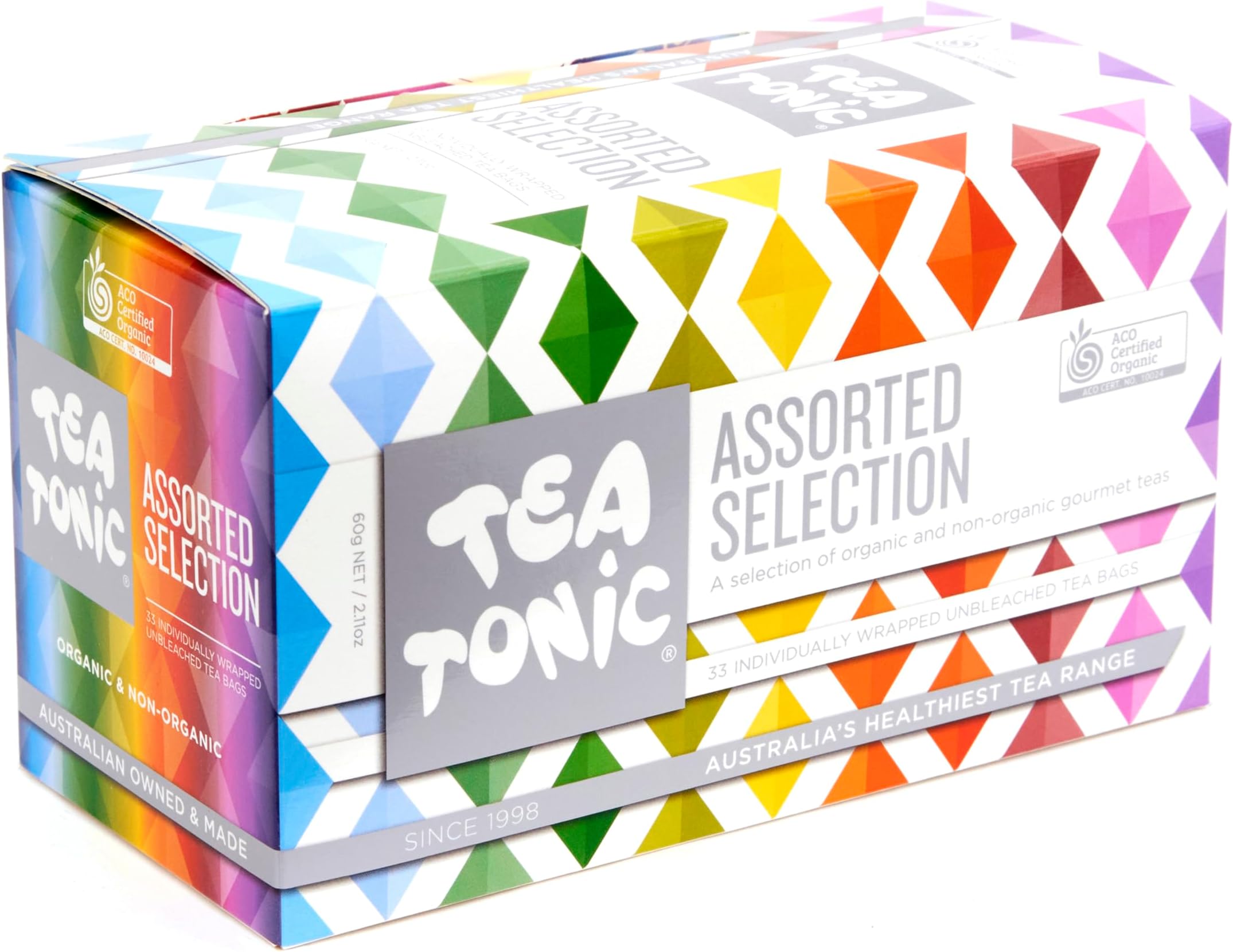 Amazon.com : Tea Tonic Variety Pack – Assorted Herbal Tea Sampler with