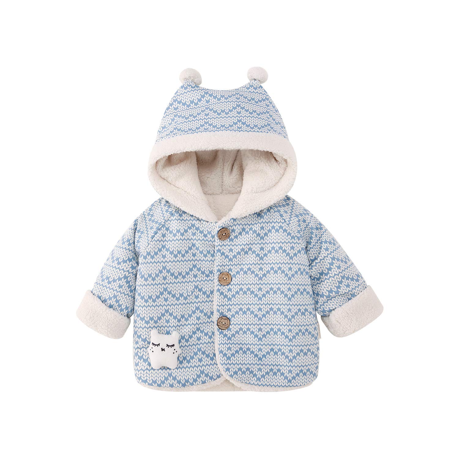 fleece lined baby jacket