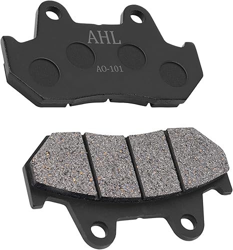 Miniatura 5 de AHL Juego de pastillas de freno semimetálicas delanteras y traseras para Honda GL1100A GL1100 A GL 1100A 1100 A Goldwing Aspencade 1982-1983