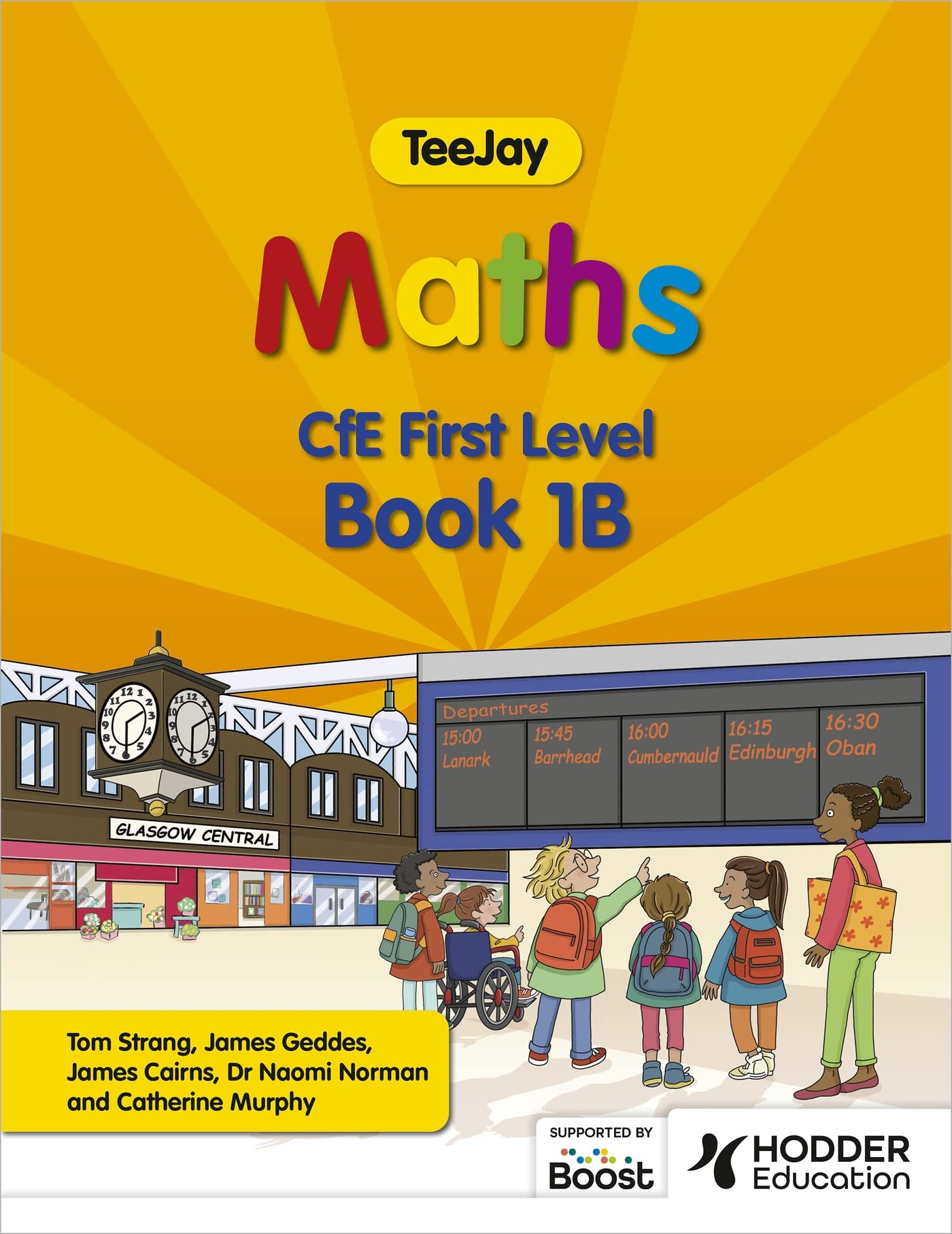 TeeJay Maths CfE First Level Book 1B Second Edition by James Cairns PAPERBACK