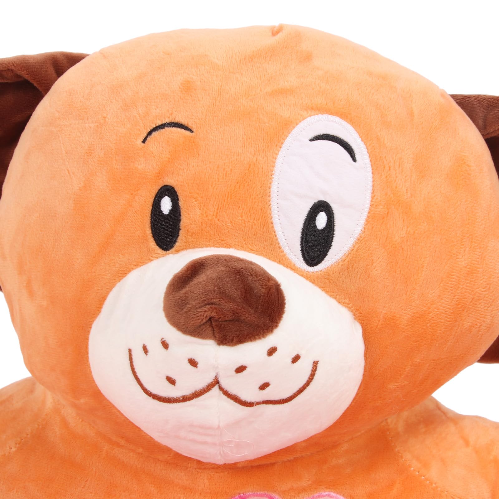 Plüschfigur-Kinderstuhl, Kinder-Sofastuhl mit Stofftier, niedliches Cartoon-Design, weiche Sitzgelegenheit aus Kristallvelours für Kleinkinder und das Spielzimmer im Kinderzimmer (Großer Hund)