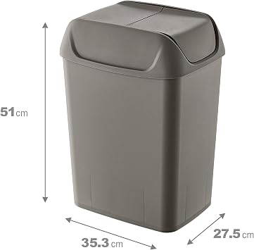 Smartware Svingi Çöp Kutusu 20 LT BEJ