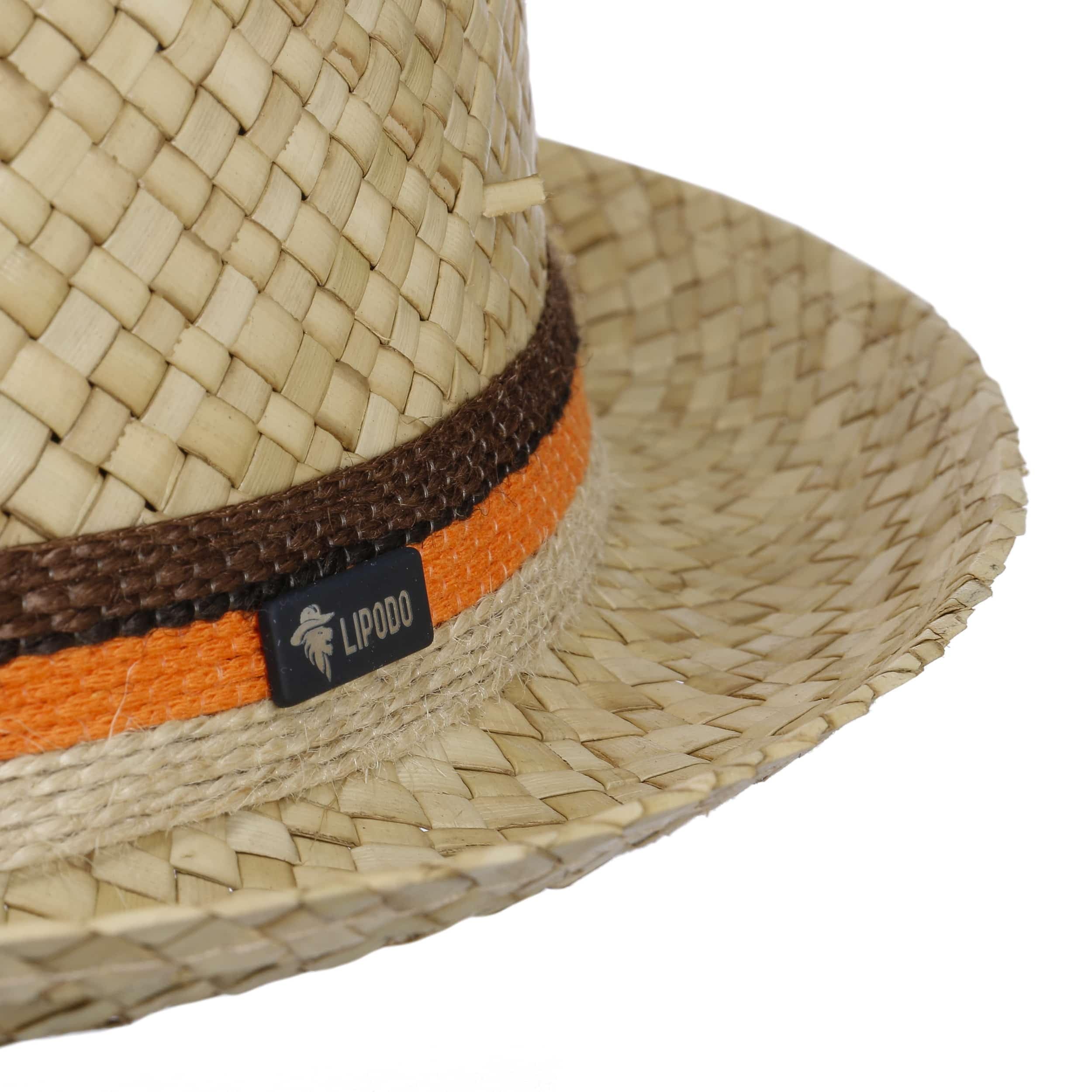 SOMBREROSHOP Diamond Nature Sombrero Pork pie de Paja con Cordon Decorativo Unisex Primavera Verano