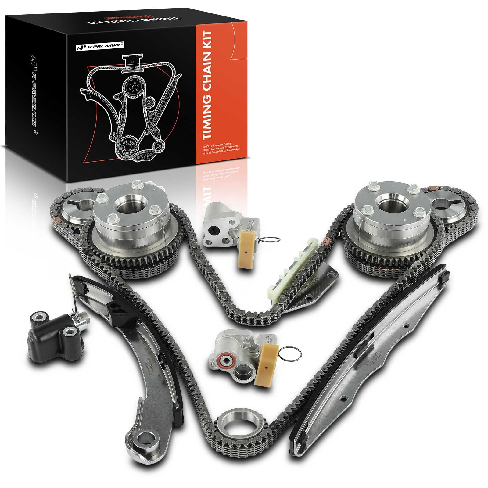 Kit De Distribution Chaîne + Poulie VVT + Pompe à Eau Pour Nissan Frontier/Xterra 4.0L - Neuf, Garantie 1 An