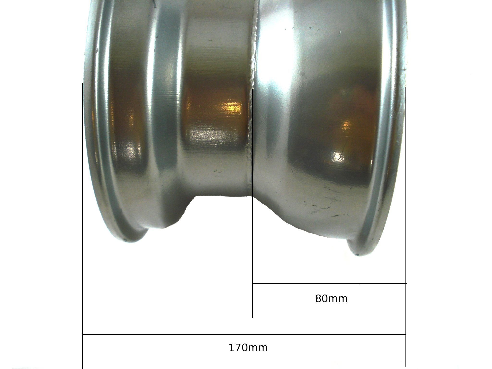 Quad/ATV stalowa felga 20,32 cm (8 cali) z tyłu