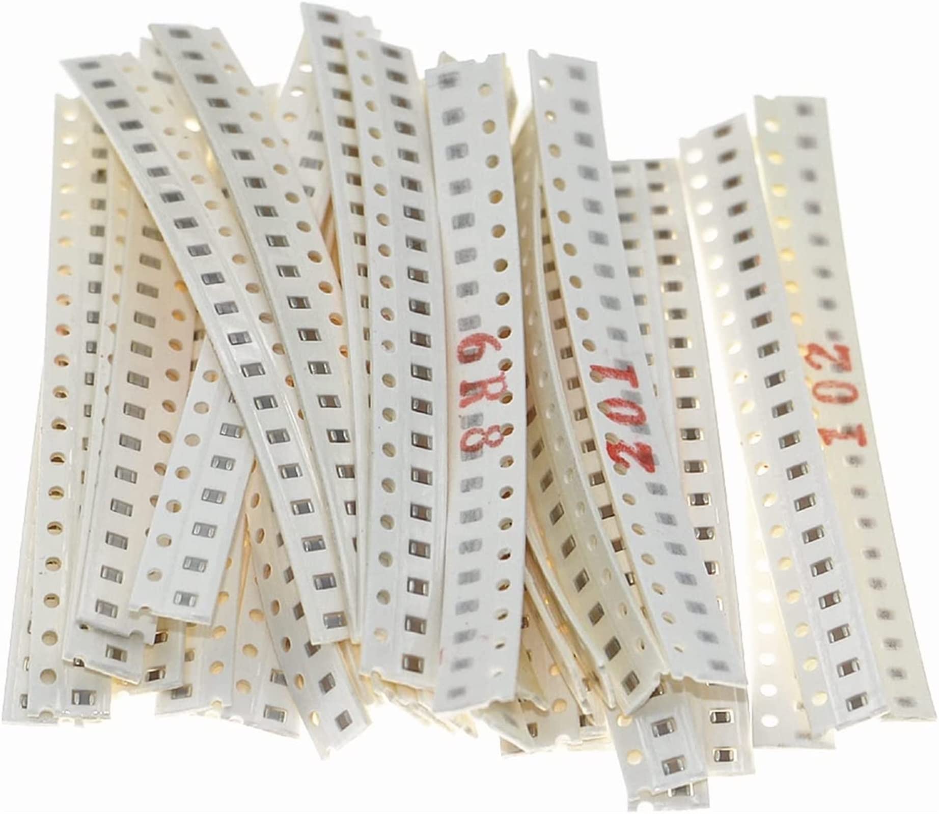 Kit condensatore interruttore 2300 Pz/lotto 50 Valore 0805 Resistenza chip + 40 Valore Kit condensatore SMD Set condensatori