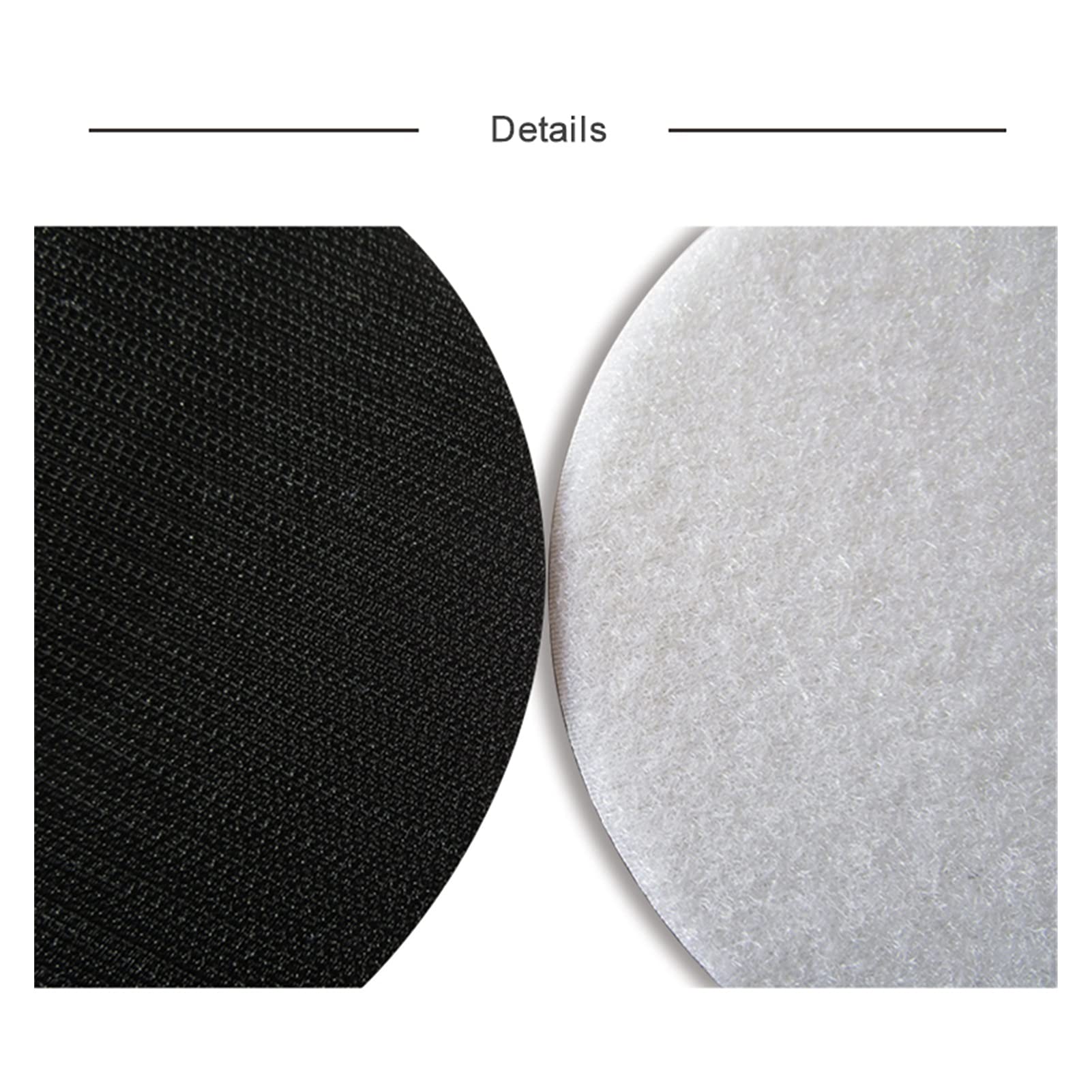 Cepillo de esponja de lija lijado 5 piezas de almohadilla de interfaz de esponja de alta densidad 5 pulgadas de 125 mm, utilizadas para herramienta de almohadilla de protección contra abrasivos de lin