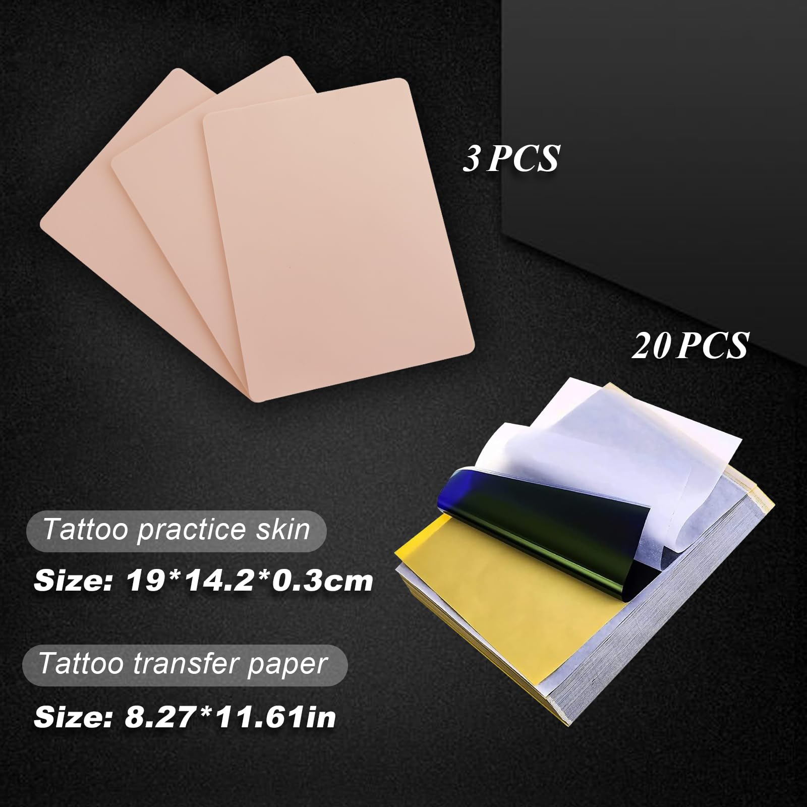 Tattoo Fake Skin 3mm with Transfer Paper - Image 2