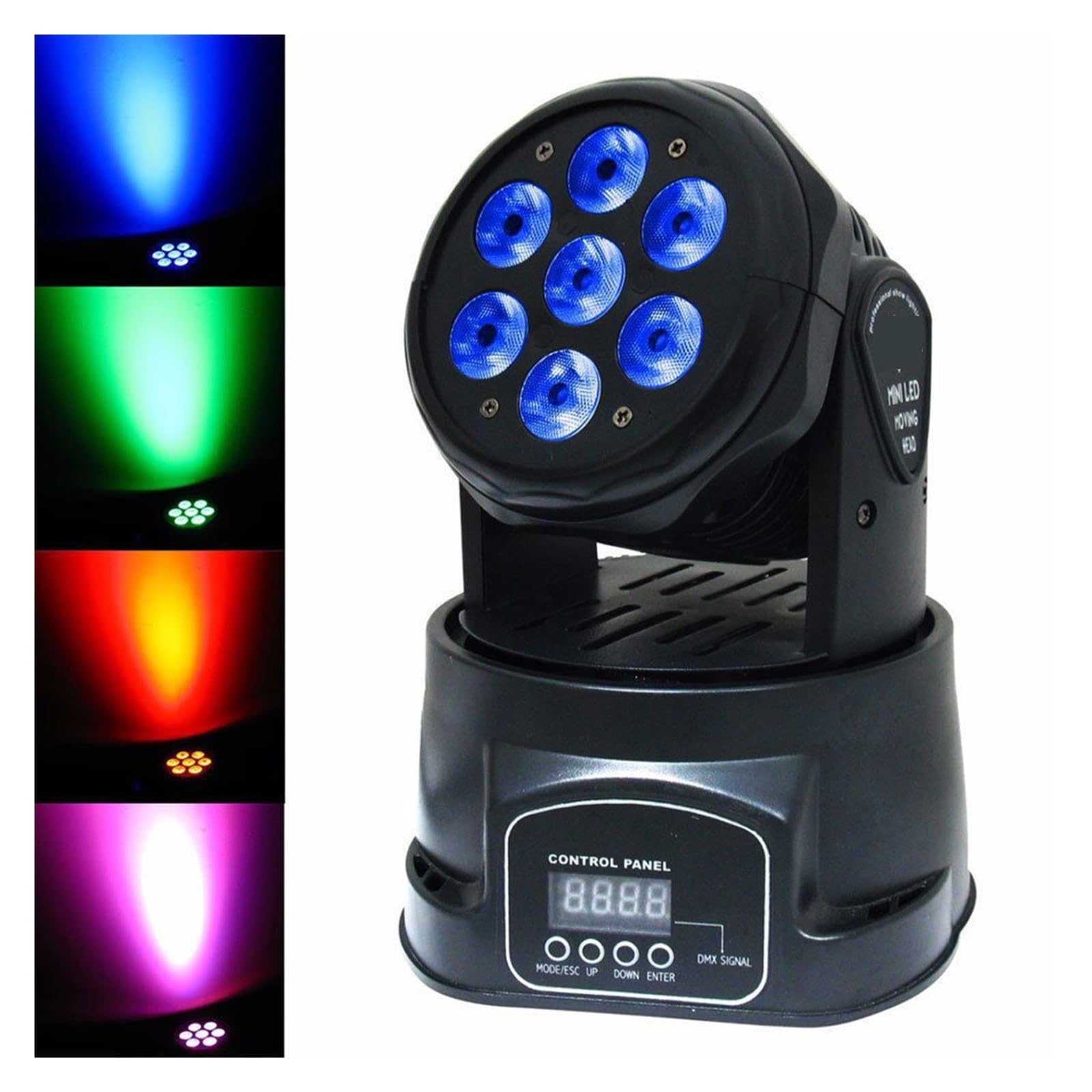 LED Wash 7x18W RGBWA + UV/7x12W RGBW Moving Head Beleuchtung 4in1 for Disco DJ KTV 12/16DMX Kanäle Bühne Dj Licht Für Partys und Clubs