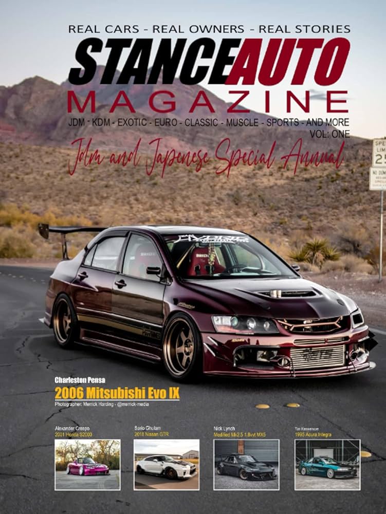 stance雑誌 Stance Magazine June 2024 No.61 Japan Car Magazine STANCE