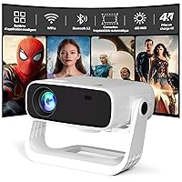 Proiettore intelligente Wielio Android 11, Supporto FHD 1080P 4K