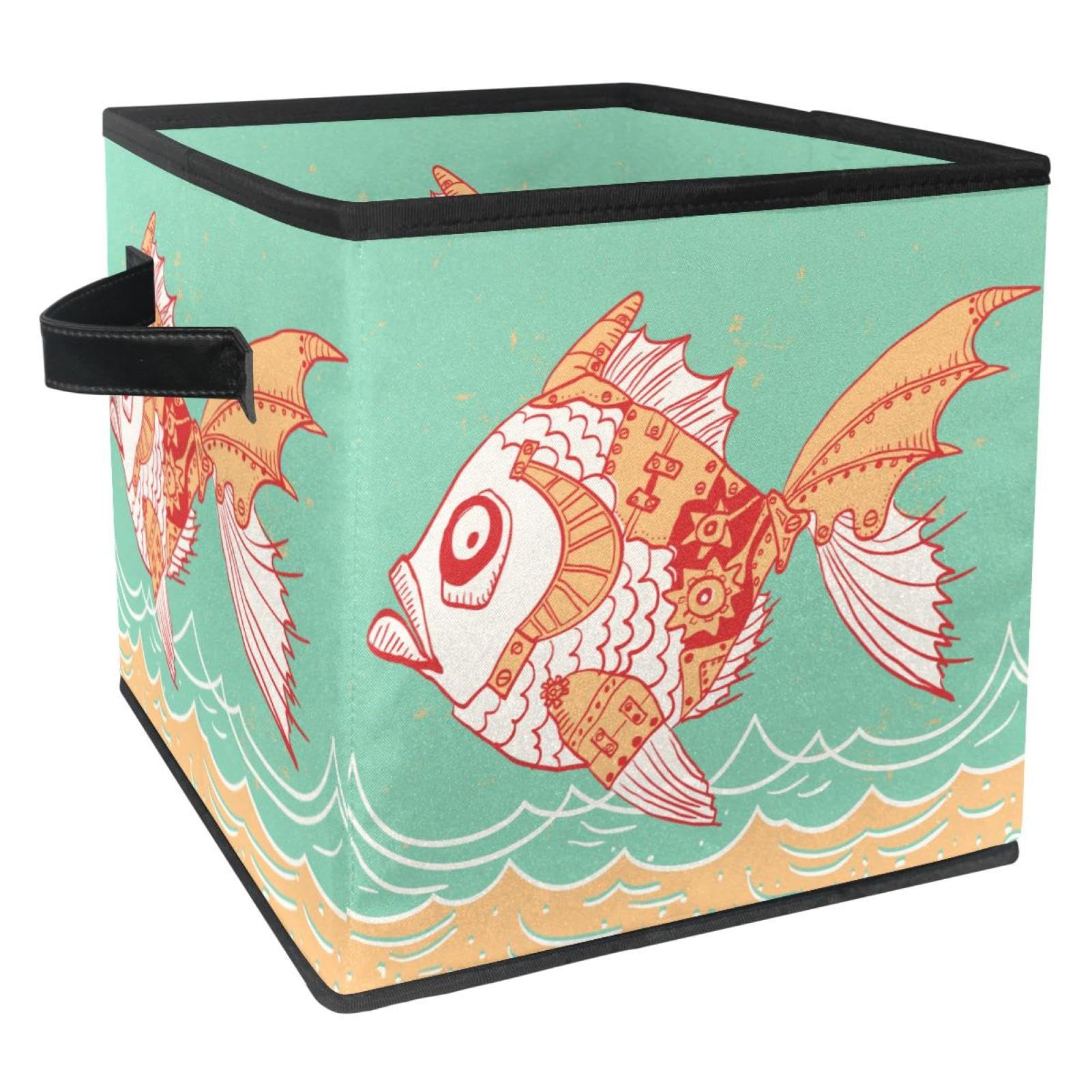 Boîte de rangement en tissu pliante pour vider rapidement les pièces