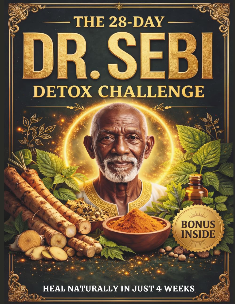 The 28-Day Dr. Sebi Detox Challange: Your Step-by-Step Alkaline Meal Plan with Healing Herbs, Plant-Based Recipes & Self-Care Rituals to Cleanse, Recharge, and Restore Natural Vitality