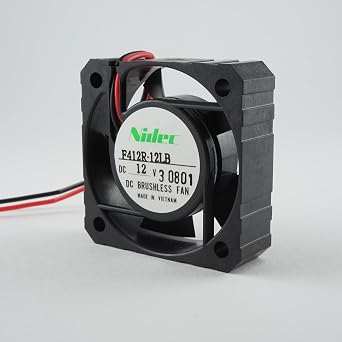 Nidec F412R-12LB 12V 41mm Square Fan Motor for Desktop, Graphic Cards, Gaming Console