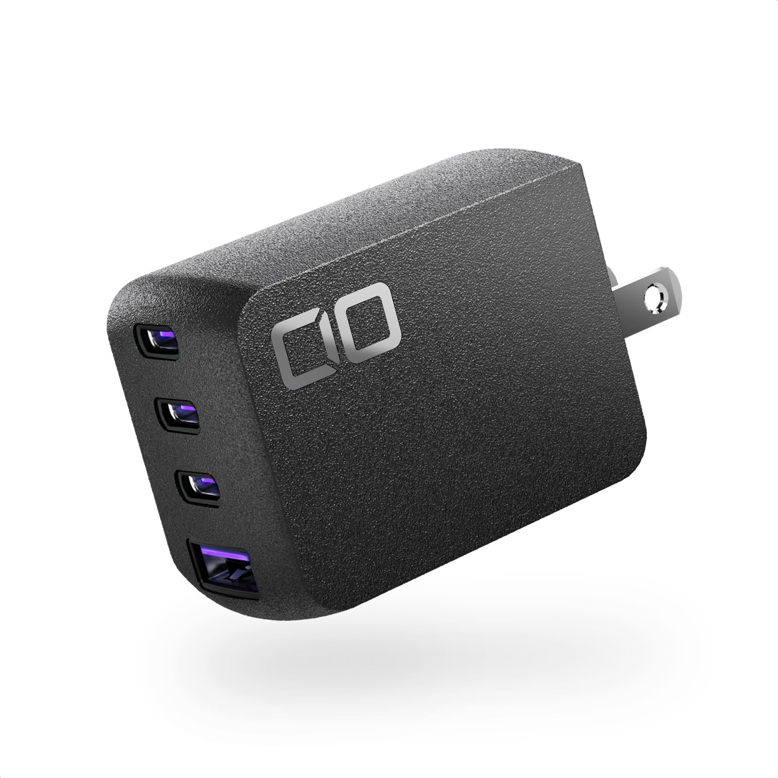 Amazon.com: CIO 65W GaN Charger Block, Compact 4-Port Adapter with