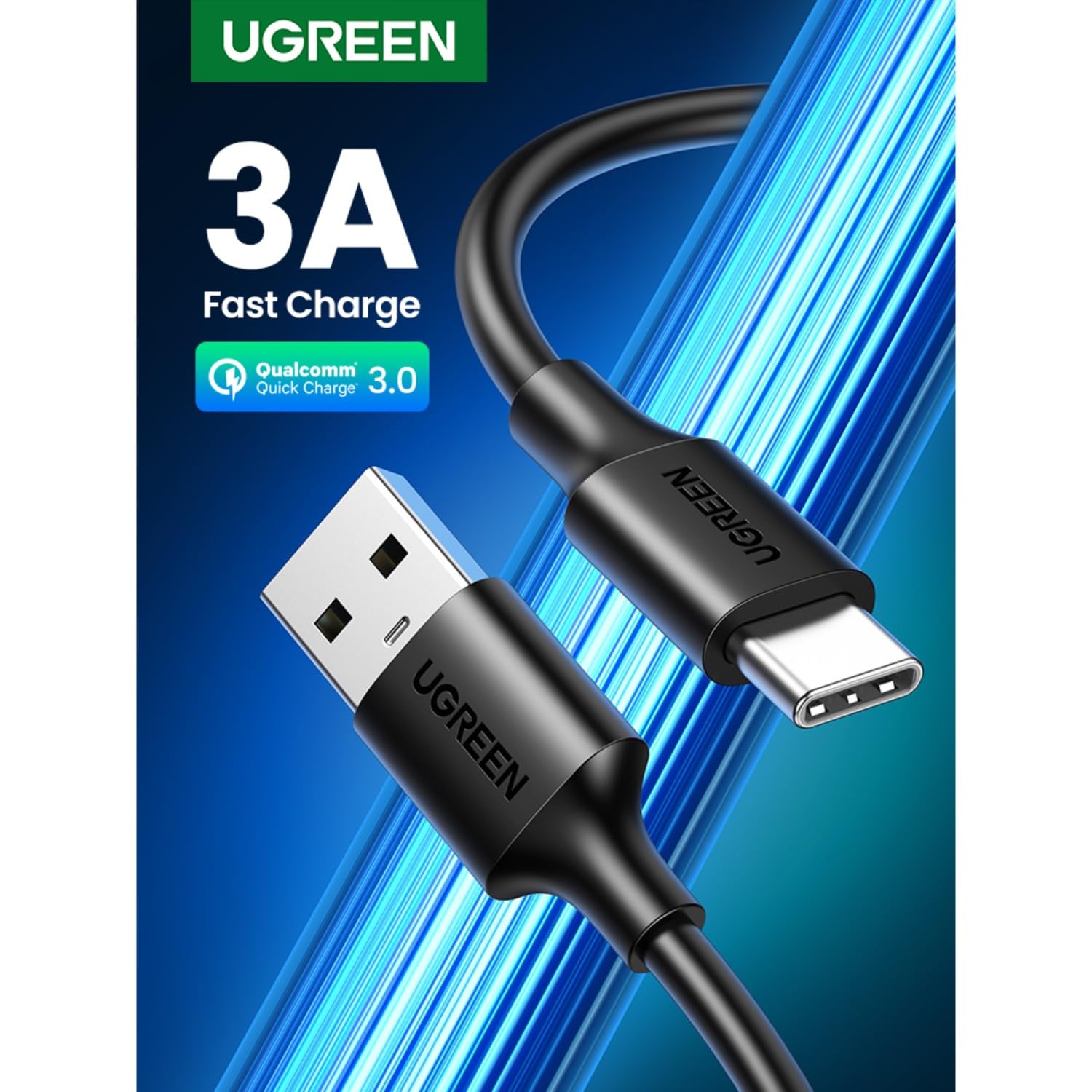 Cavo USB-C A USB-C Ugreen 1,5 Metri Nero – Ricarica Rapida E Sincronizzazione Dati Per Smartphone E Tablet - Foto 4