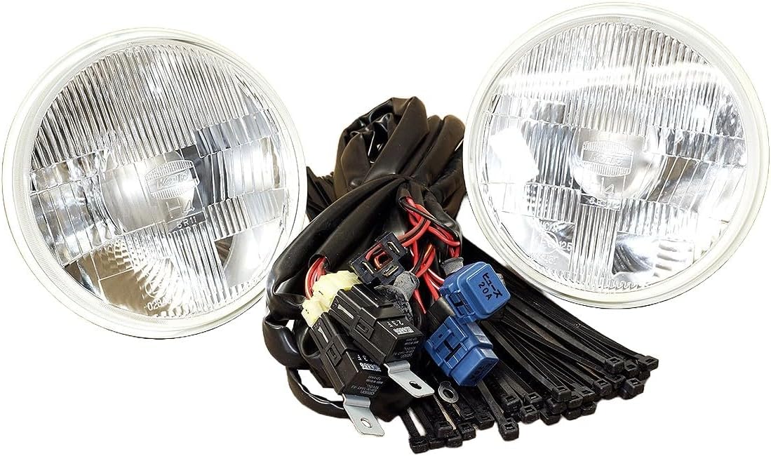 Front Headlight Headlamp Halogen Kit for Toyota Land Cruiser FJ40 FJ45 FJ55 FJ60 BJ60