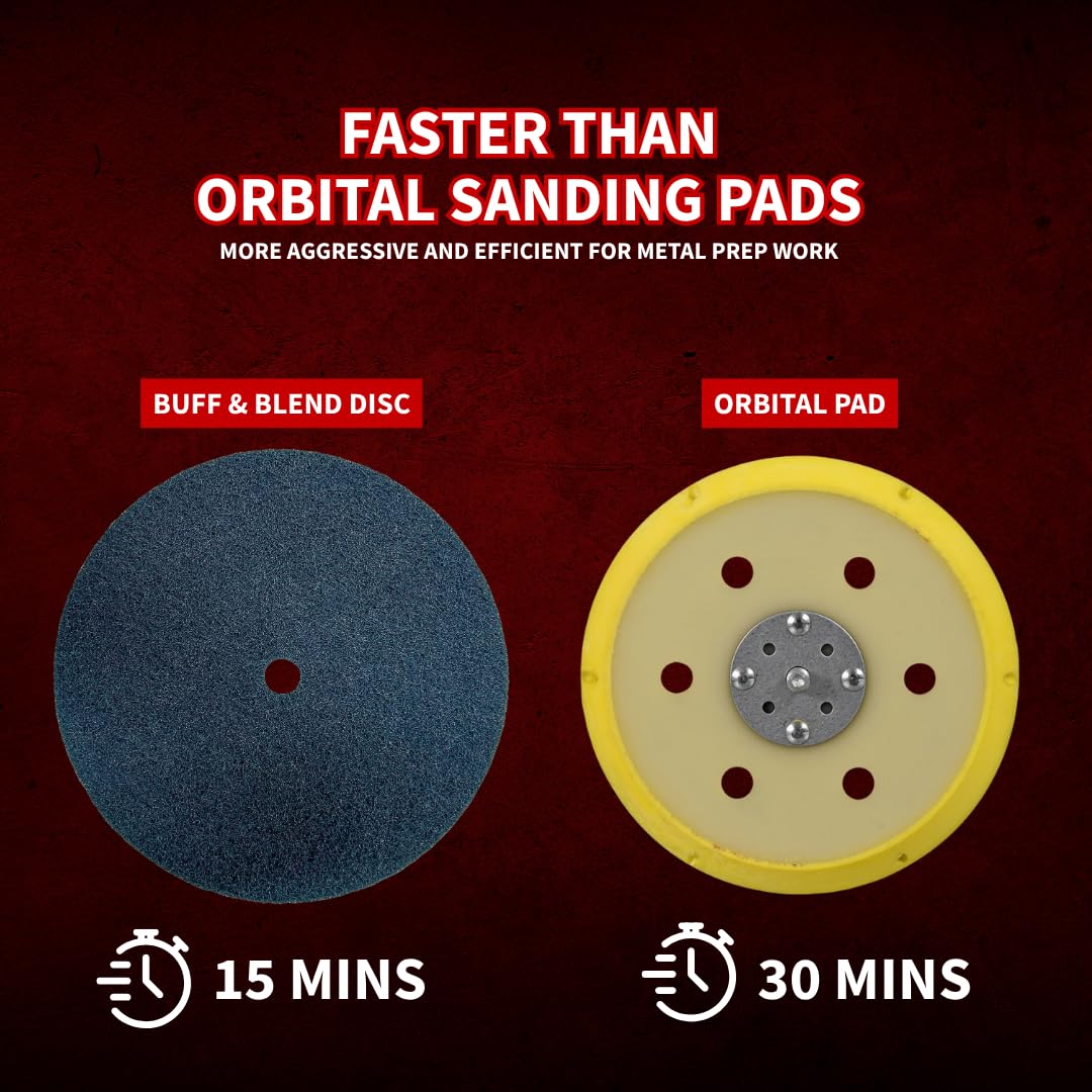 Buffing Disc - Aluminum & Stainless Steel Prep -4