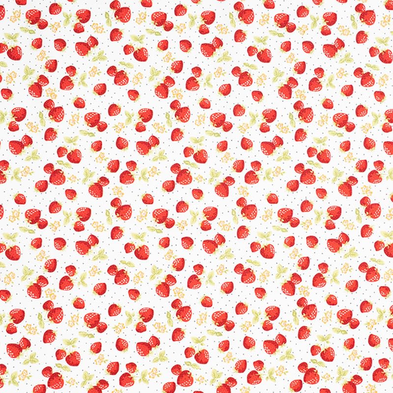 Rose and Hubble Floral Printed Fabric - 45 Inch Wide 100% Cotton Poplin for Dressmaking, Quilting, and Crafting - Soft, Cotton Fabric for Sewing, Apparel, Home Décor, Bag Making (CP0348 0.5 Metre)