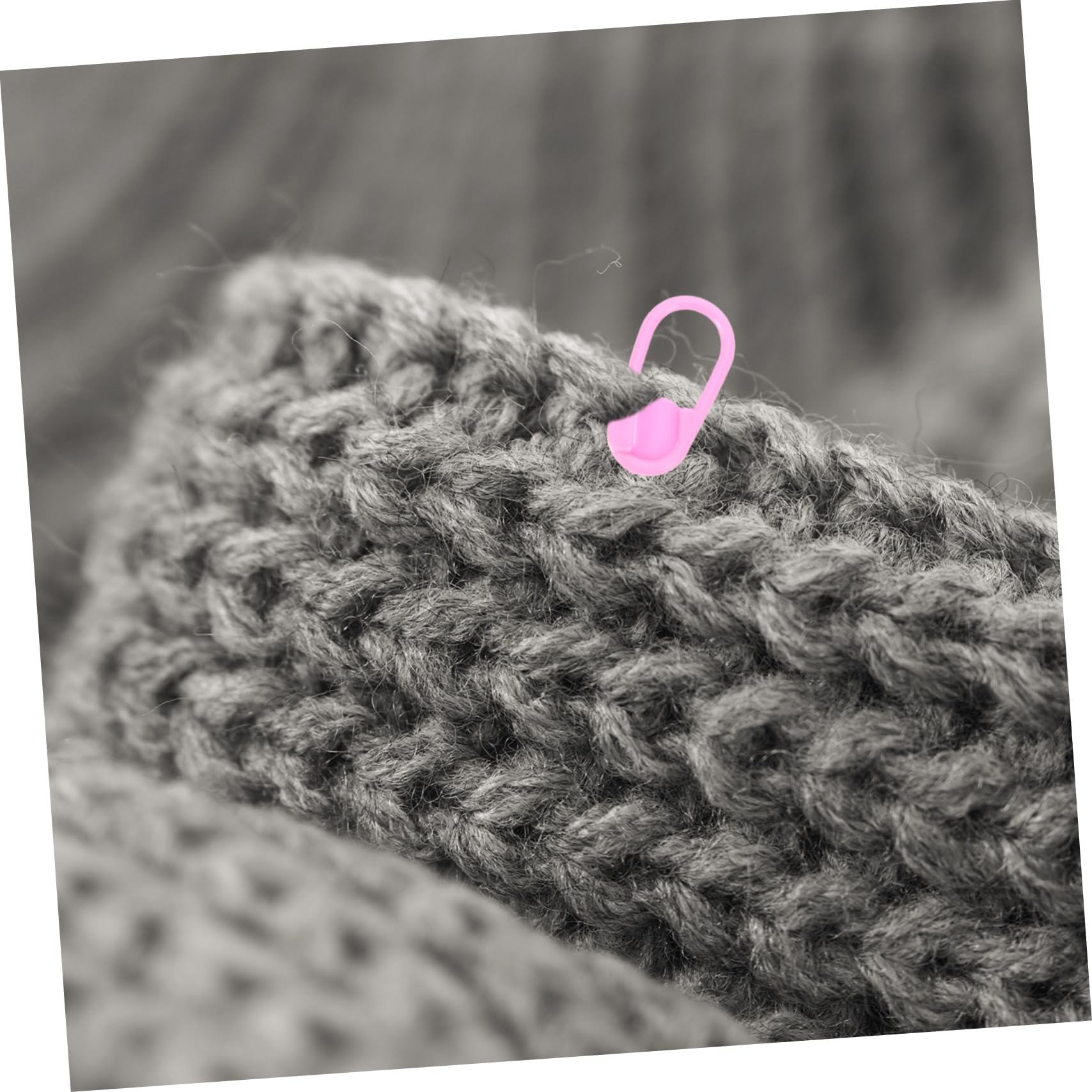 2piezas Marcadores De Costura Resistentes Al Cajas De Clips De Bloqueo Para Tejer y Crochet De Costura y Accesorios De Manualidades