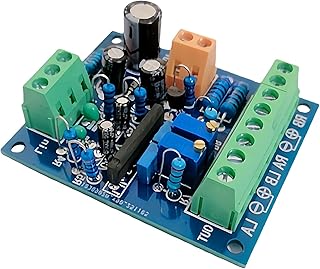 調整可能な 12V パネルメーターメーターサウンドアンプ電子設置 39 45 52 60dB アップグレードドライバー