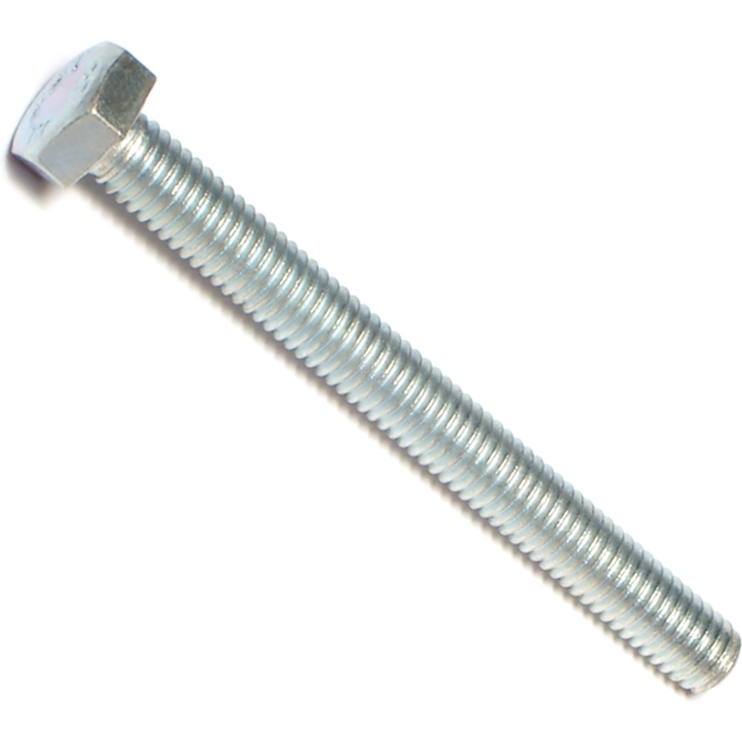 Vis à tête hexagonale classe 8.8 boulon acier 6x60 mm lot de 15 pièces pour quincaillerie