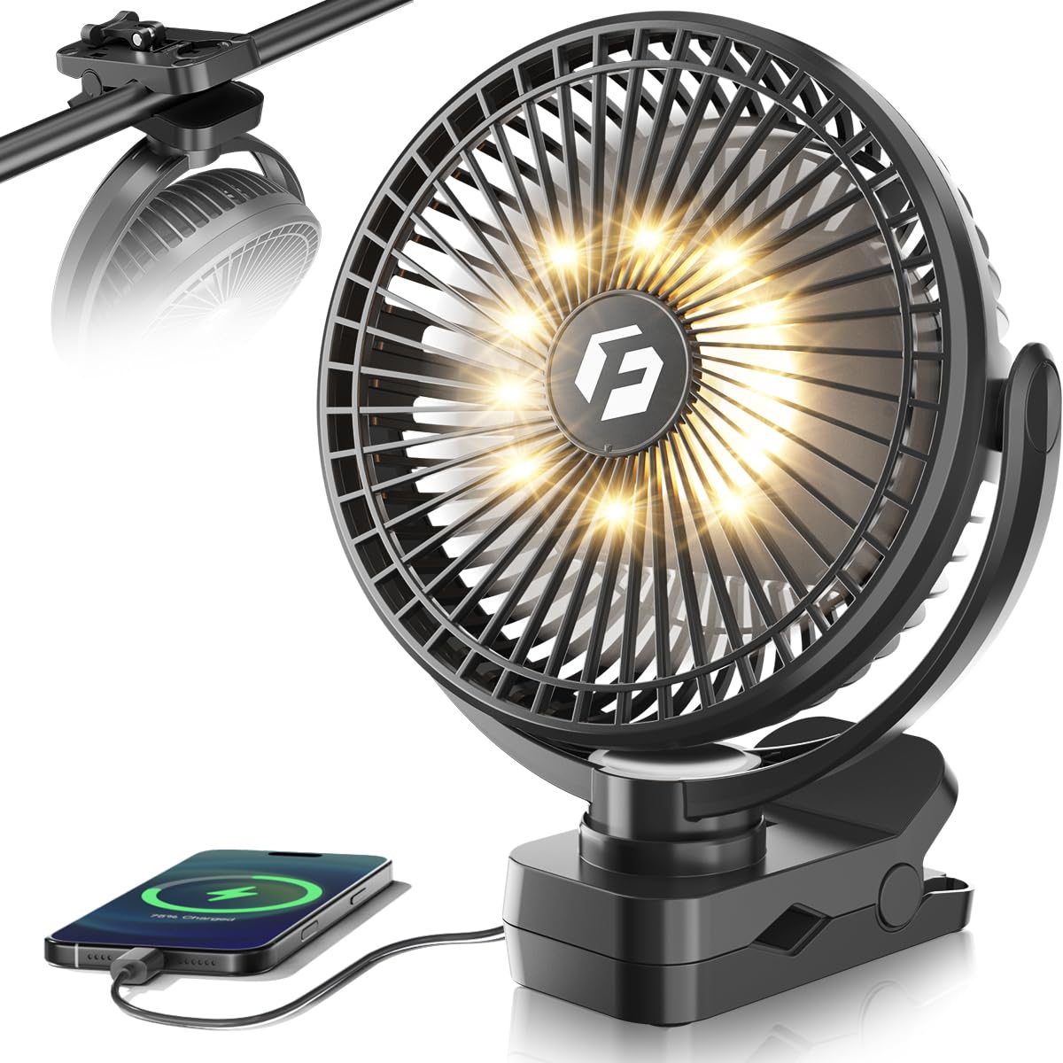 Fentara 8 Clip-on Fan