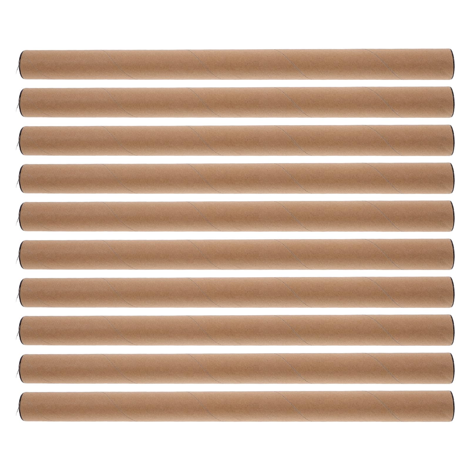 Tubes expédition en carton kraft rigide pour stockage d'art