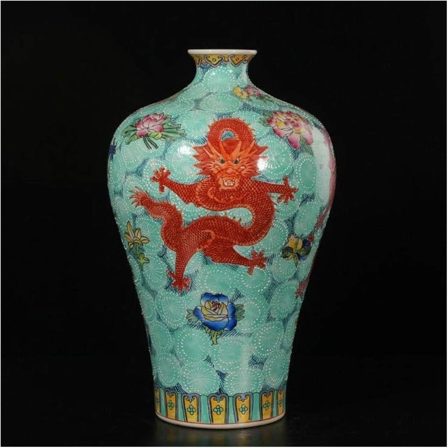 Dekoracja wnętrz wazon klasyczne dekoracje do domu elegancki europejski styl piękna dekoracja ceramiczny wysoki ulubiony wazon na kwiaty