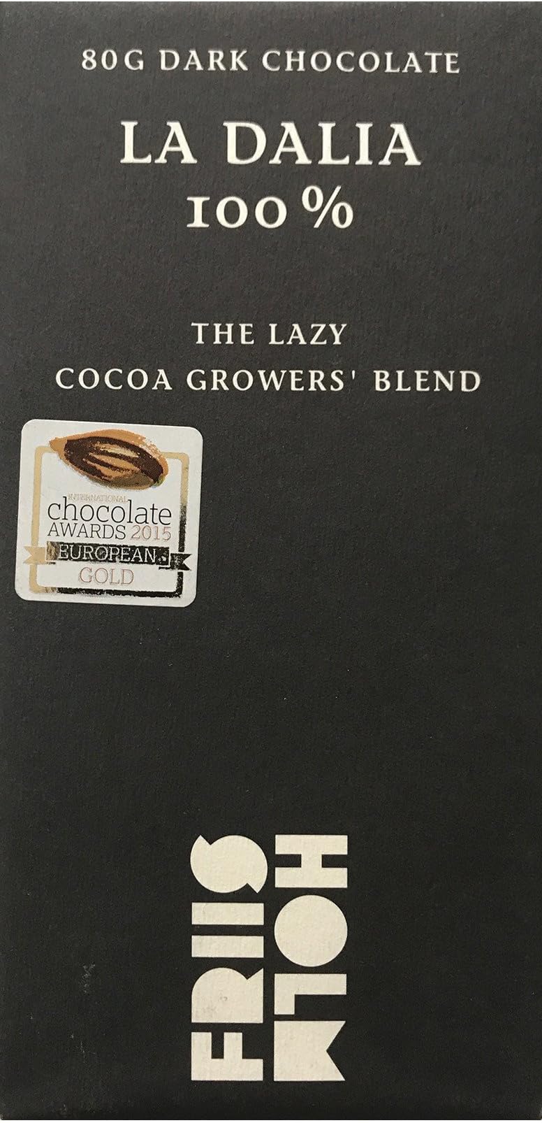 Friis Holm Dark Blend La Dalia (The Lazy Cocoa Grower) 100%, 80g