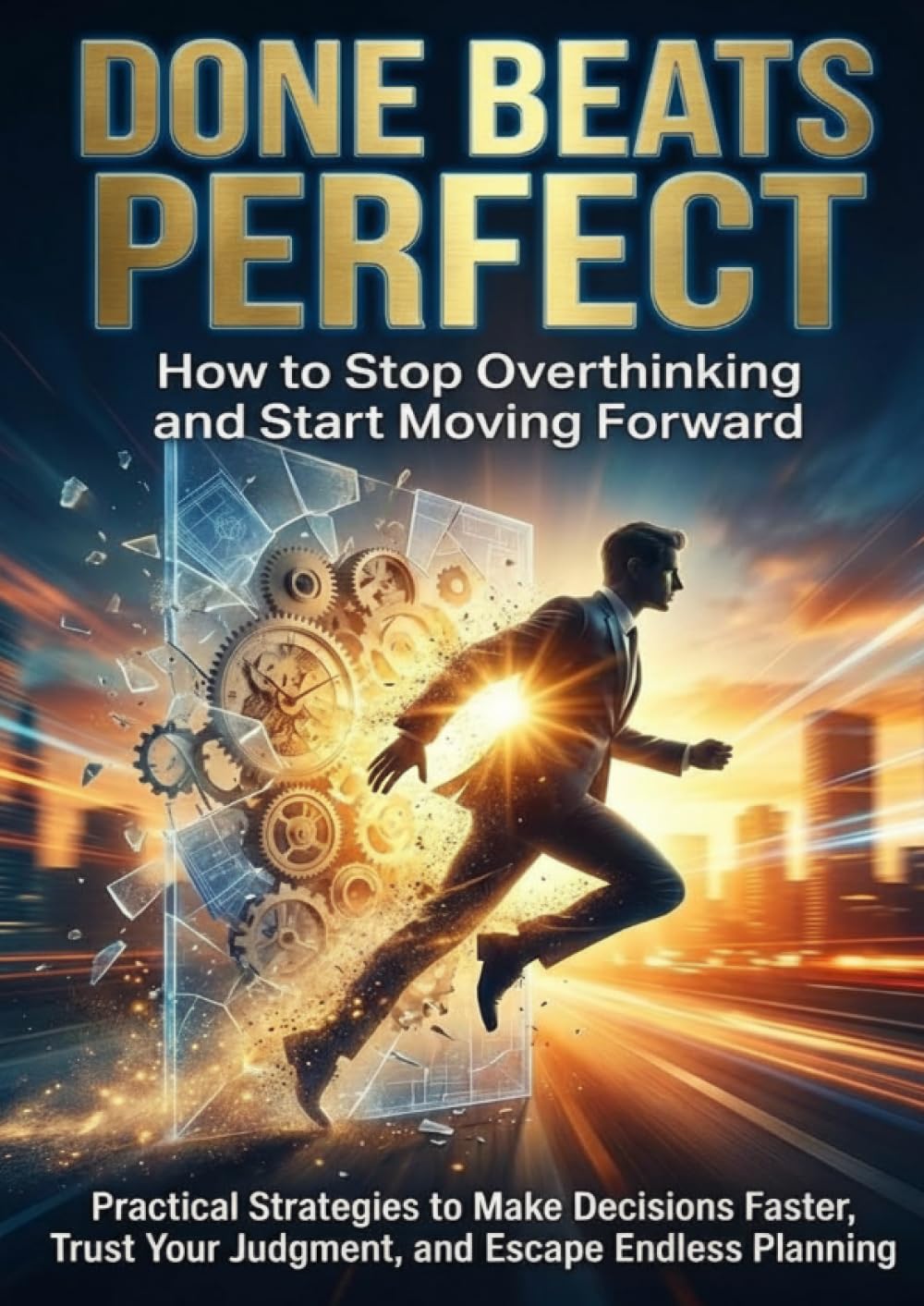 Done Beats Perfect: How to Stop Overthinking and Start Moving Forward: Practical Strategies to Make Decisions Faster, Trust Your Judgment, and Escape Endless Planning