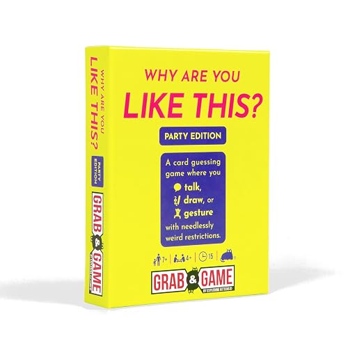 Why Are You Like This Grab & Game: By EK, Party, 4+ Players, Ages 7+