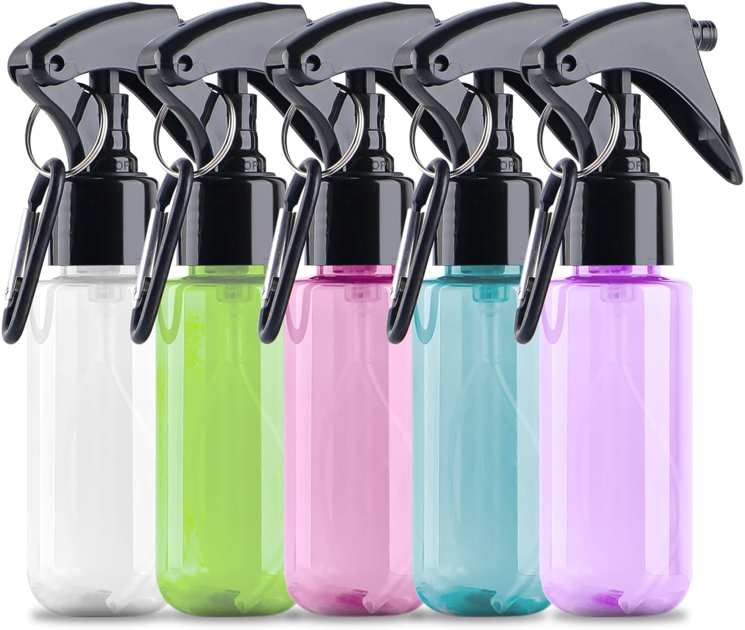 TANSHINE Small Spray Bottle 2oz 50ml Travel Size Mini Fine Mist Water