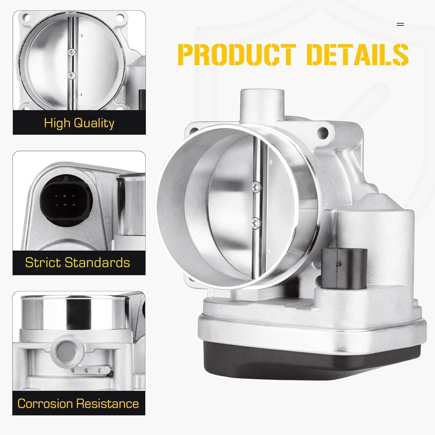 5.7L Electric Throttle Body S20042 Fits for Dodge for Ram 1500/2500 2005-2012, for Dodge Durango 2005-2009, for Aspen 2007-2009, 67-7004 53032801AC