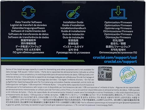 Crucial クルーシャル P2 Series 500GB 3D NAND NVMe PCIe M.2 SSD CT500P2SSD8 Parallel Imported Item