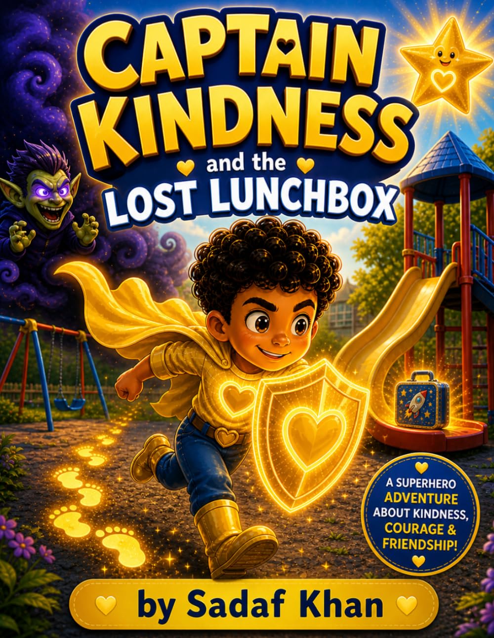 Captain Kindness and the Lost Lunchbox: A Superhero Story About Kindness, Courage, and Friendship