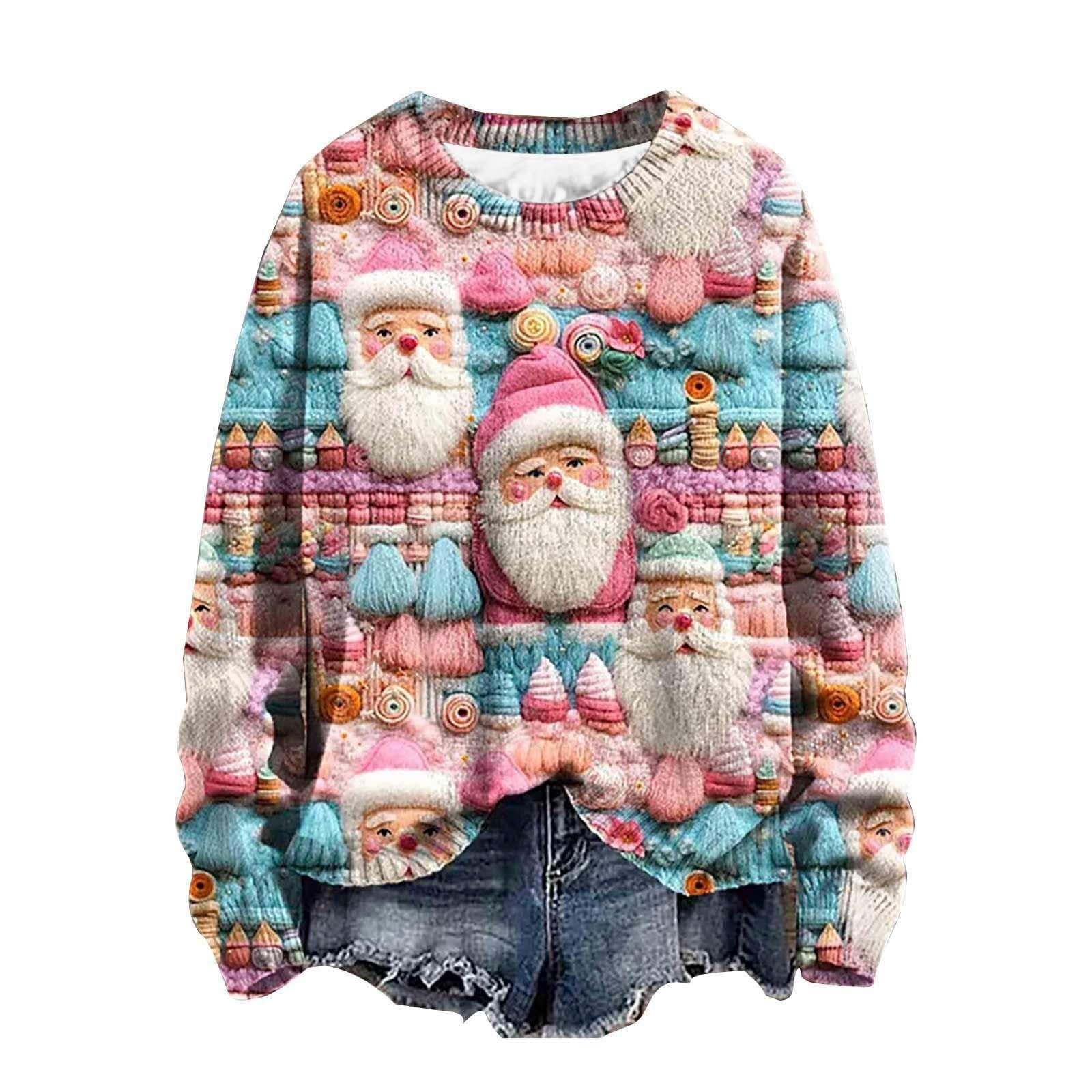 Produktbild von Weihnachtspullover Herren Hässlich, Lustige Christmas