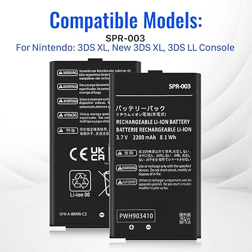 Miniatura 6 de JDIRLDL Batería para SPR 003 nuevo 4600mAh con kit completo de herramientas de reparación