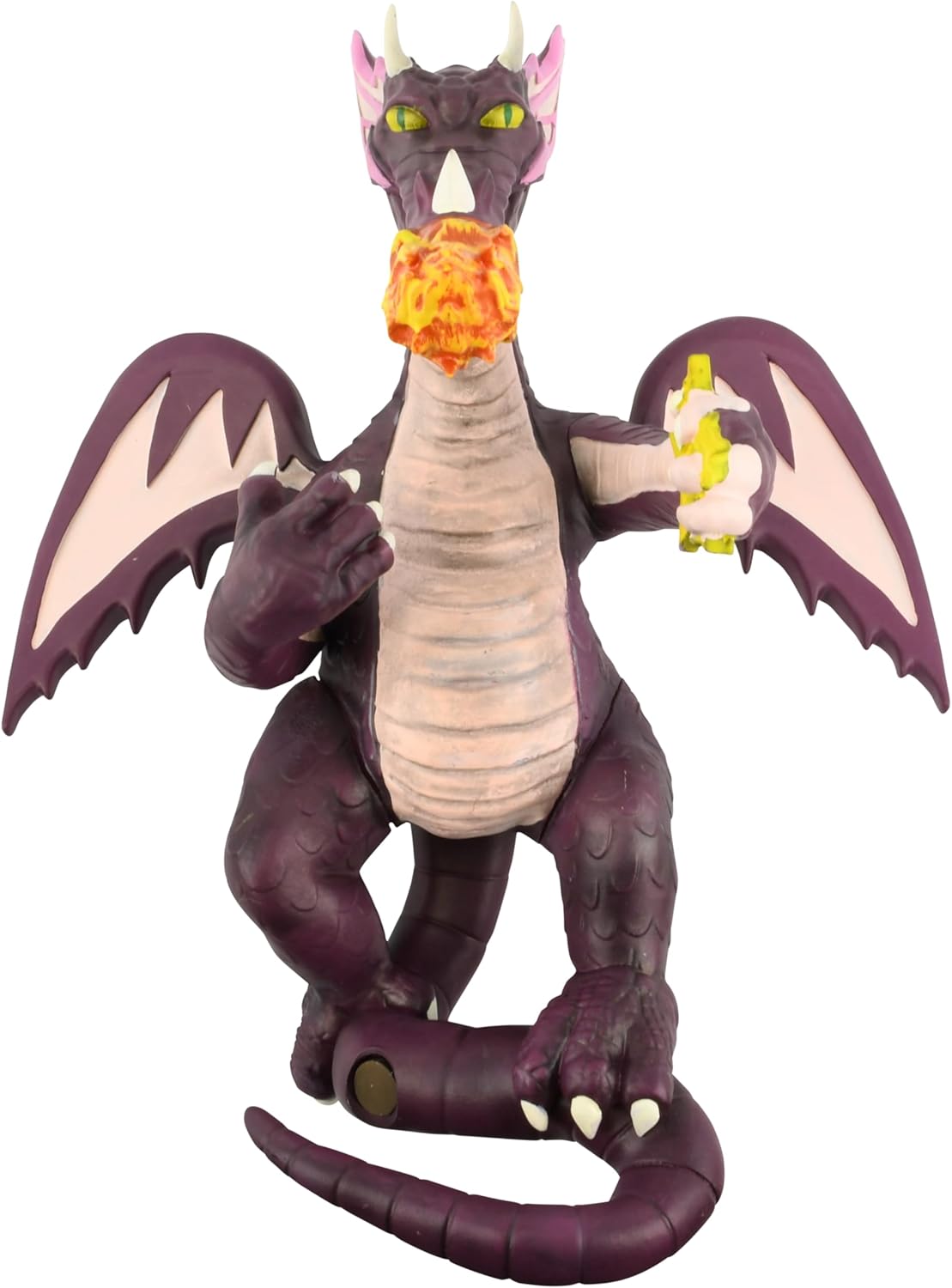 Tree Buddees Purple Fire-Breathing Dragon Christmas Tree Topper - 11" Tall