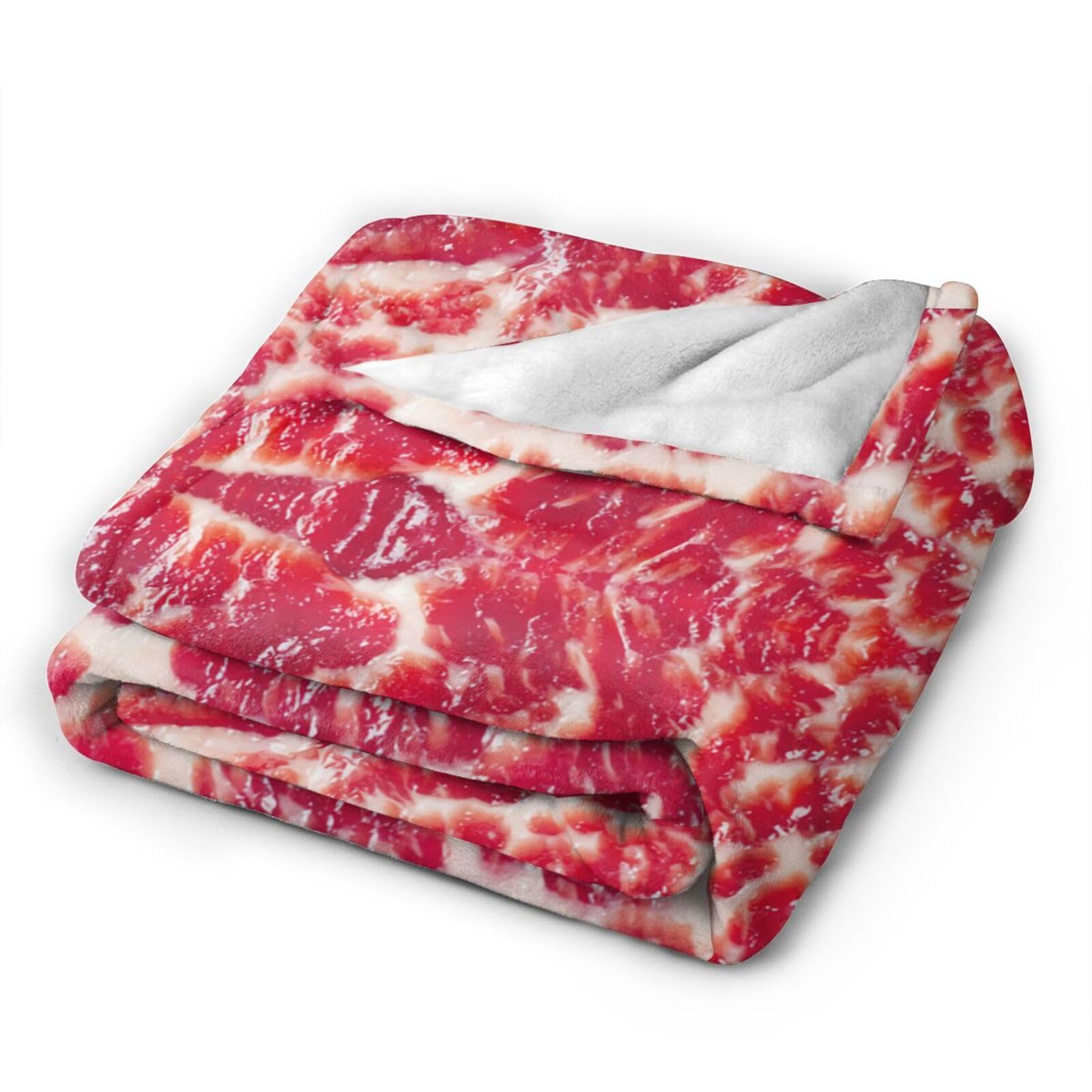 Lustige Pizza-Decke 2.0 - Doppelseitig, Flauschig Weich, 285 G/m² Flanell, Für Kinder & Erwachsene