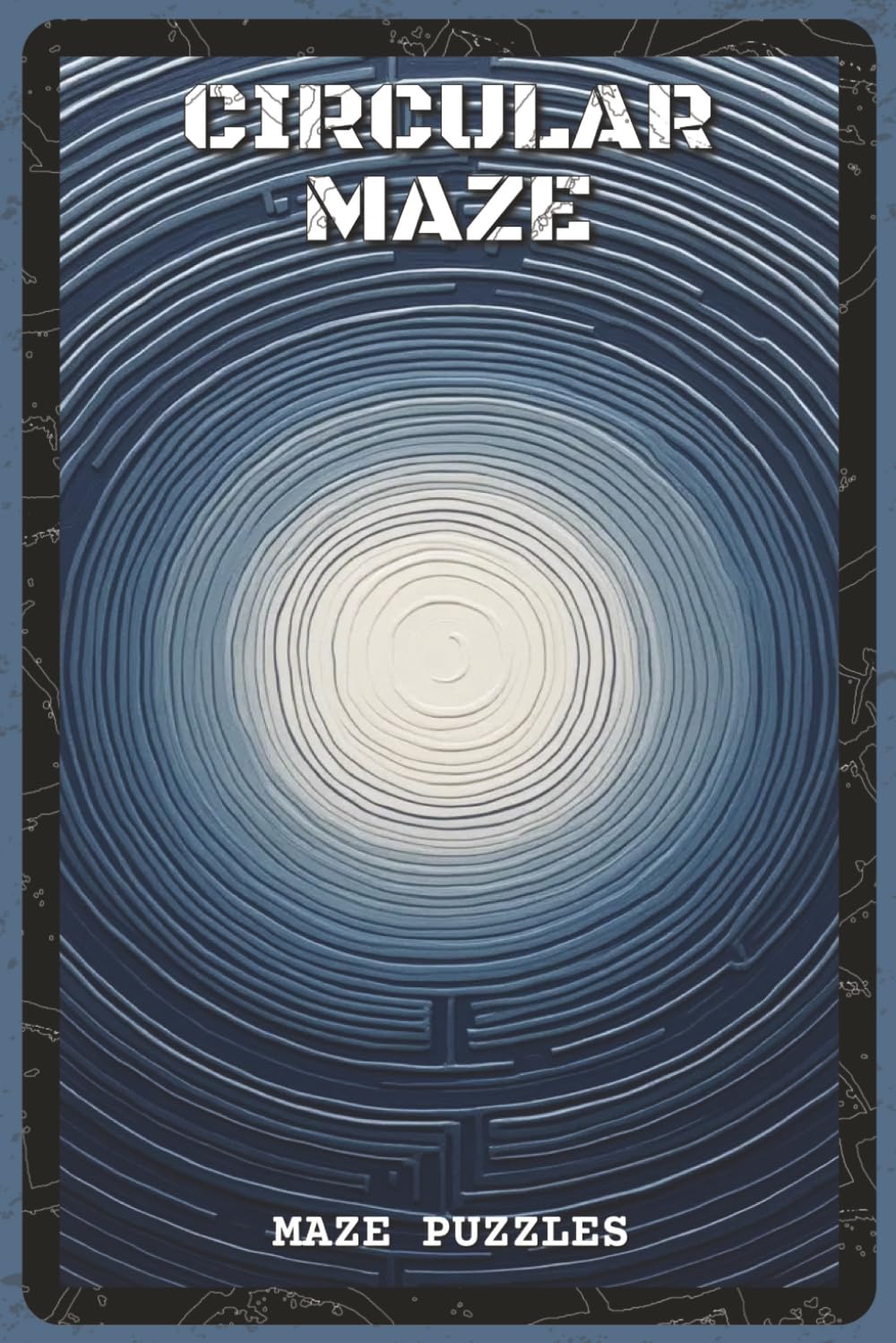 Circular Maze Puzzles: Maze Puzzles with Easy to Read about Focus Paths, Logical Thinking, and Brain Training | 6x9 inches, 110 pages | 55 Puzzles — ... and Puzzle Lovers (VDS Maze Puzzle Series)