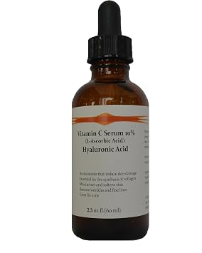 Vitamin C Skin Serum 10% L-ascorbic Acid with Pure Hyaluronic Acid Anti Aging Serum